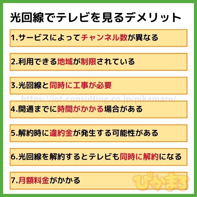 光回線 テレビ
