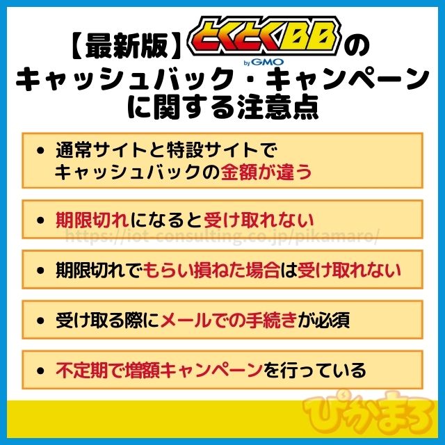 gmoとくとくbb wimax キャンペーン 注意点