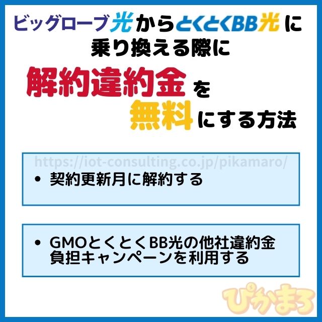 ビッグローブ光 から とくとくbb光 乗り換え 無料