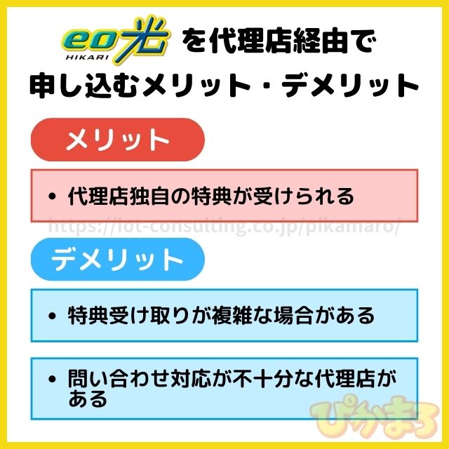 eo光 代理店 メリット デメリット
